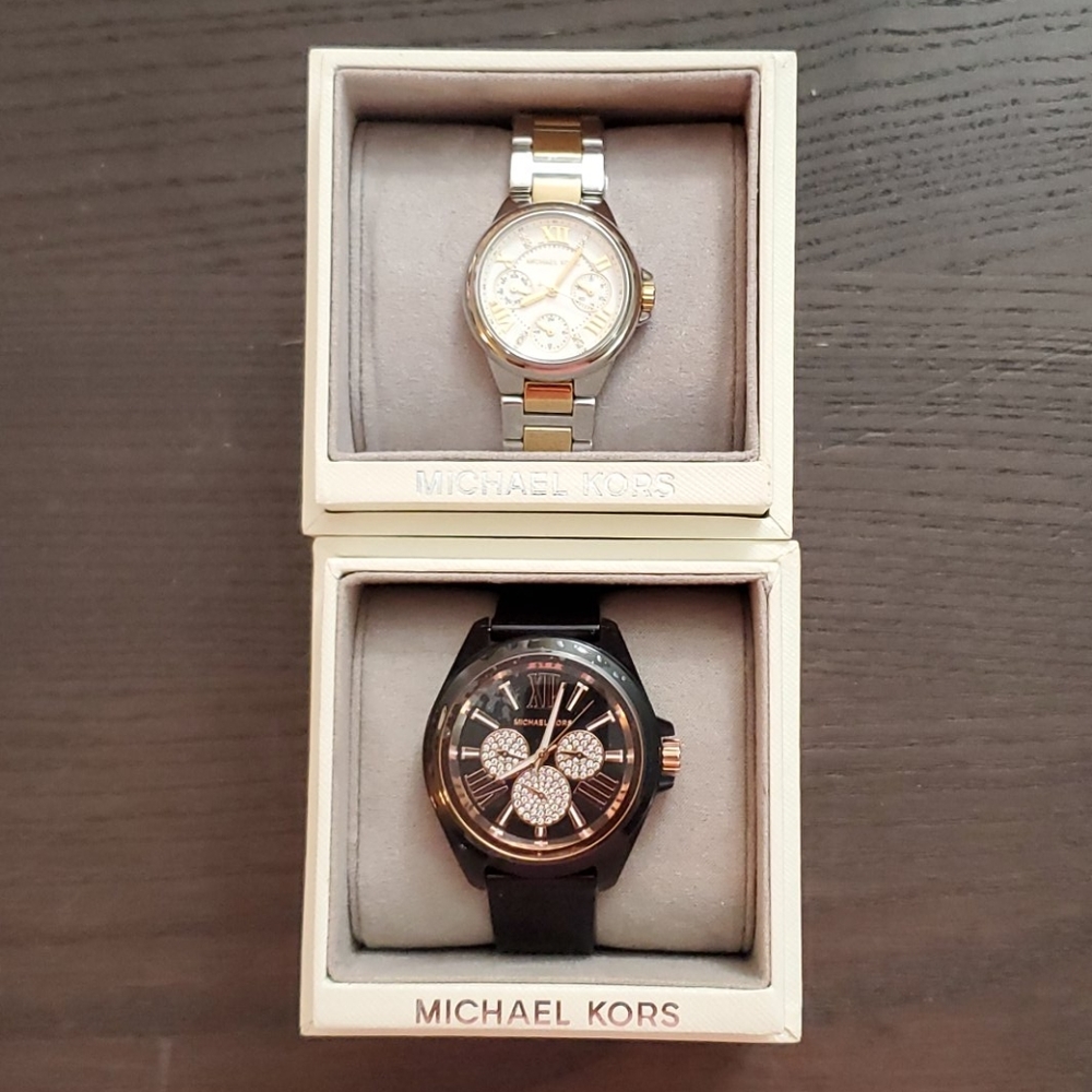 Two Michael Kors Watch